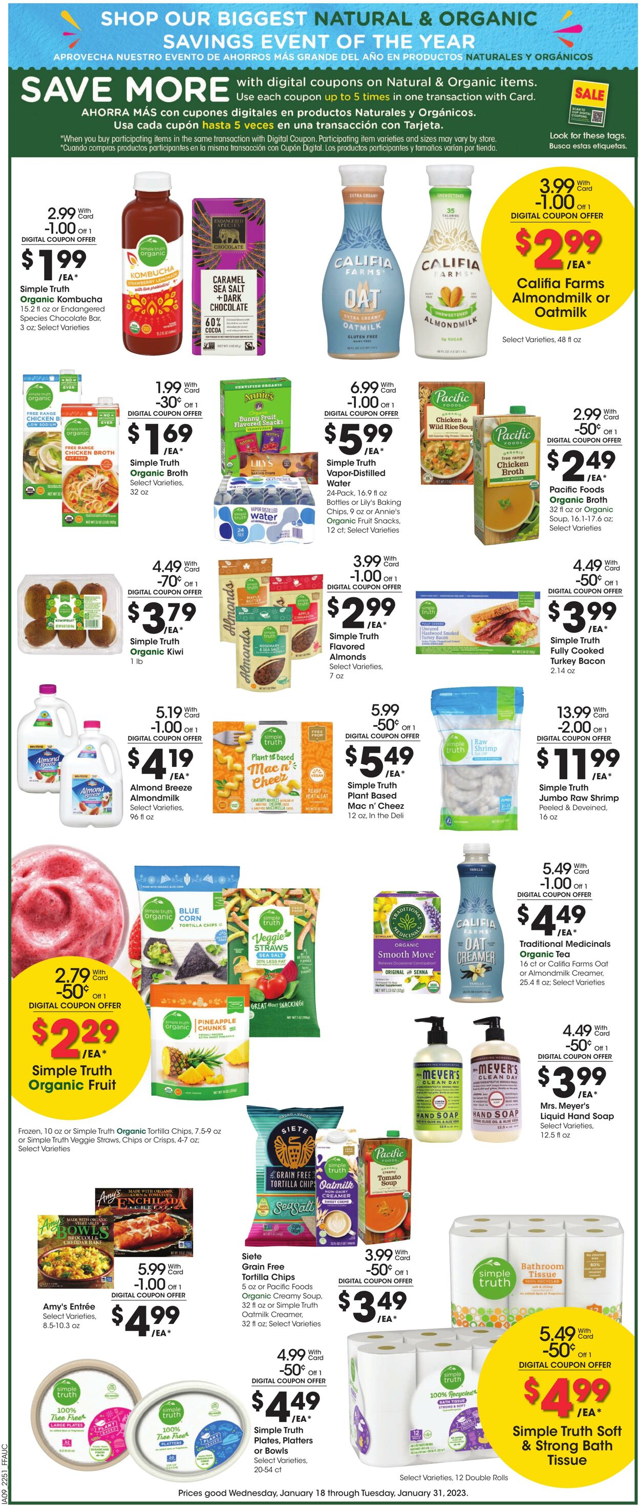 Weekly ad Fry's 01/25/2023 - 01/31/2023
