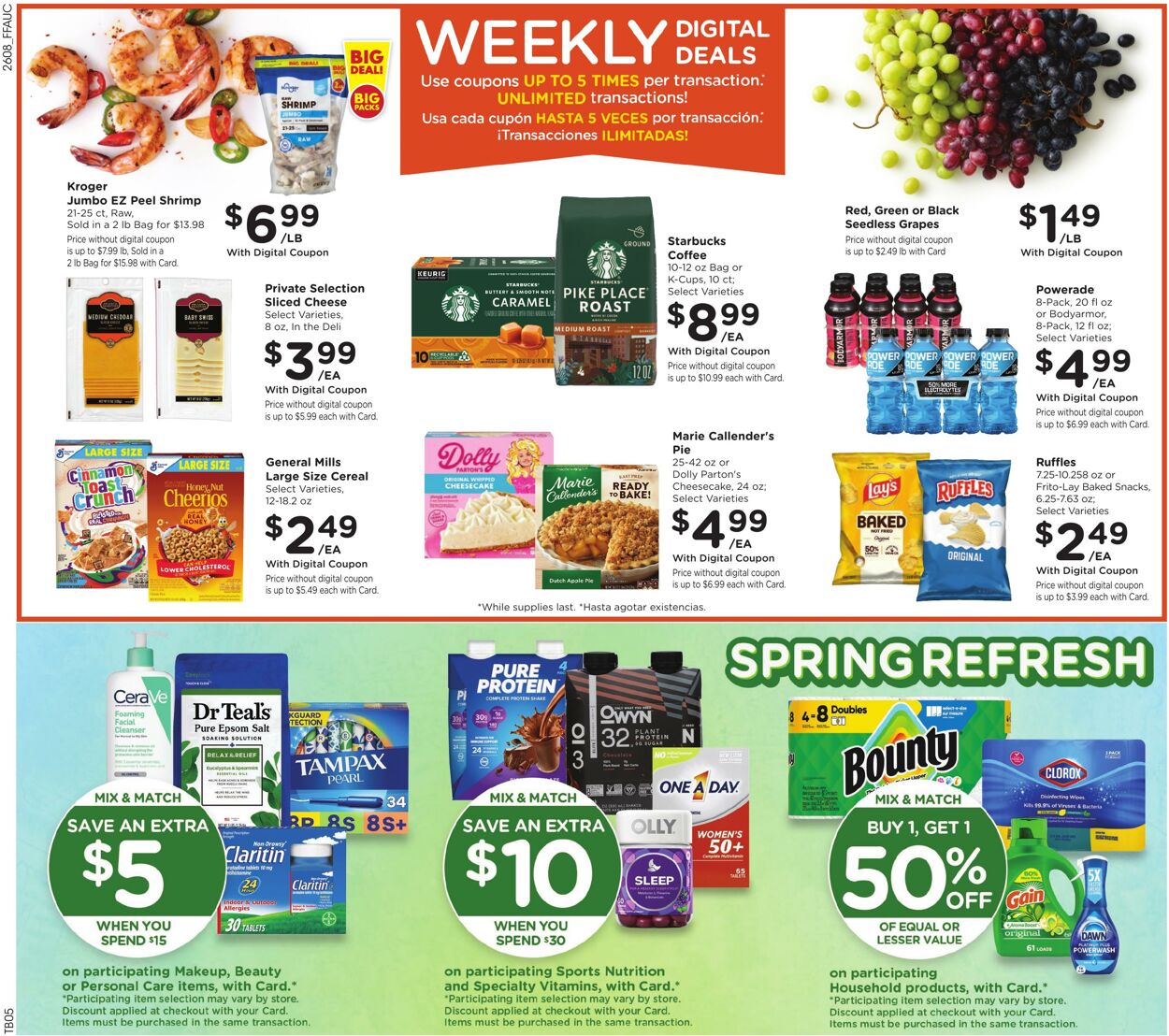 Weekly ad Fry's 03/25/2026 - 03/31/2026