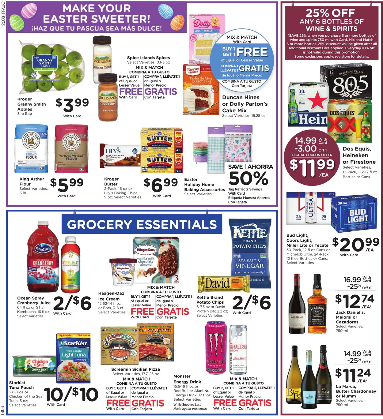 Weekly ad Fry's 03/25/2026 - 03/31/2026