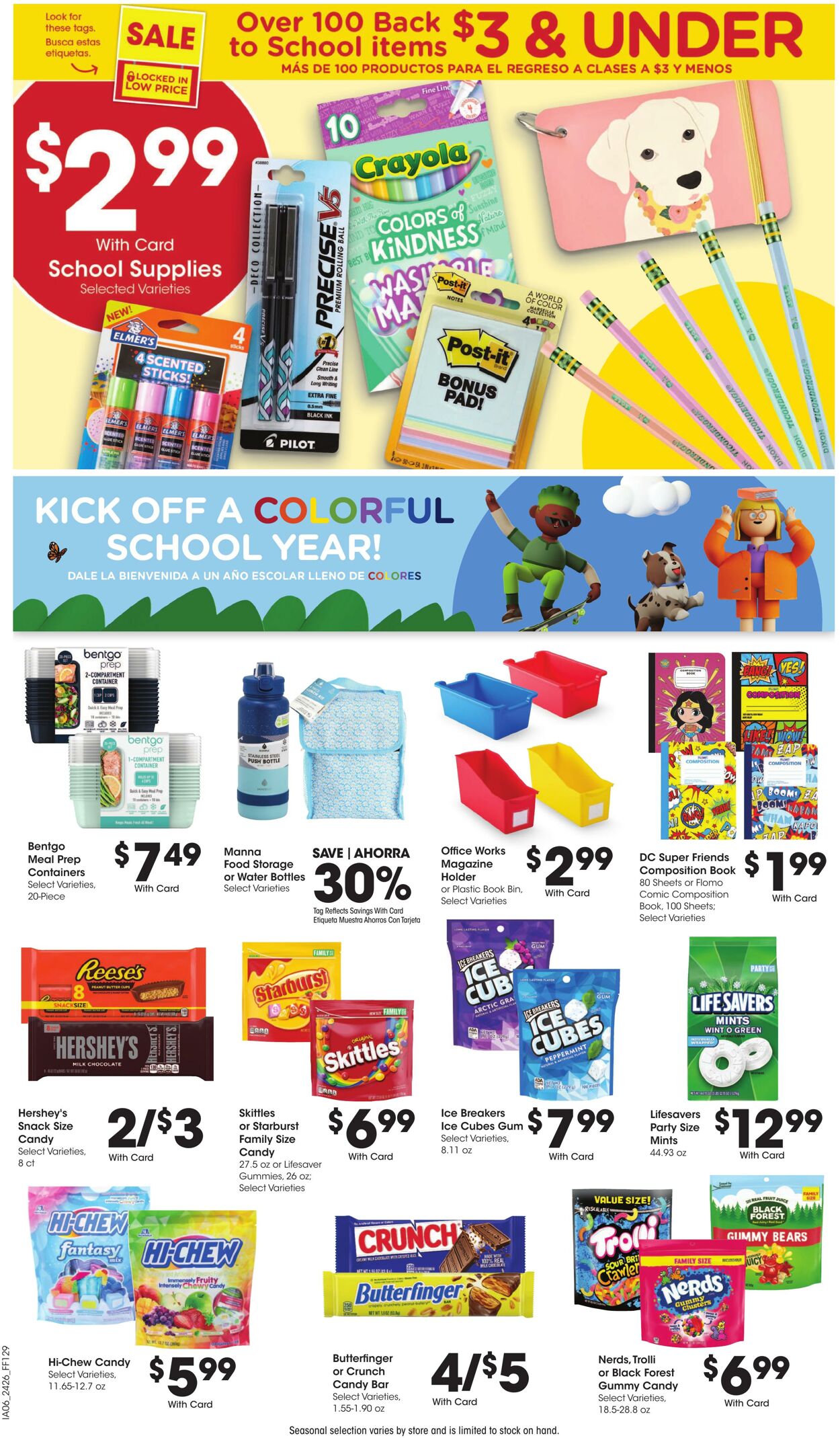 Weekly ad Fry's 07/31/2024 - 08/06/2024