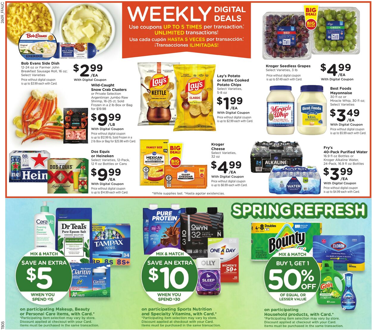 Weekly ad Fry's 04/01/2026 - 04/07/2026
