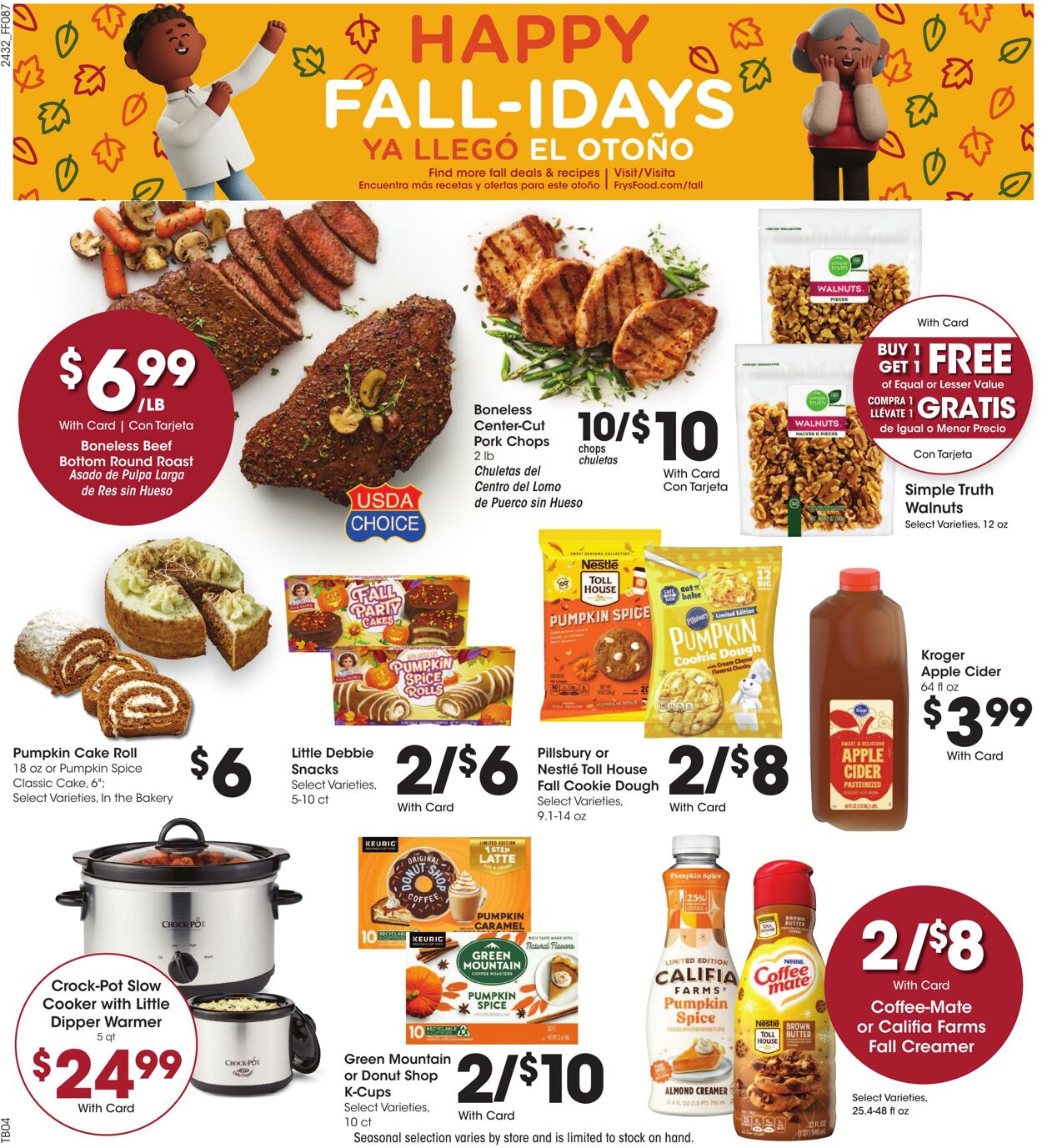 Weekly ad Fry's 09/11/2024 - 09/17/2024