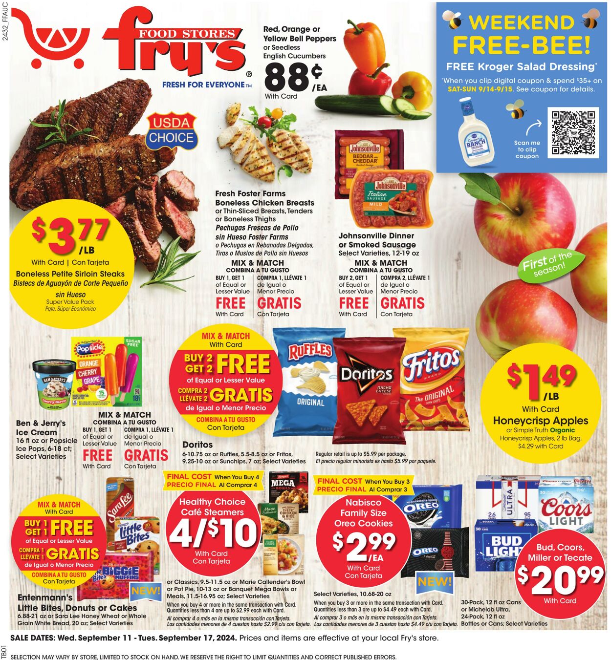 Fry's Promotional weekly ads