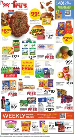 Weekly ad Fry's 04/15/2026 - 04/21/2026