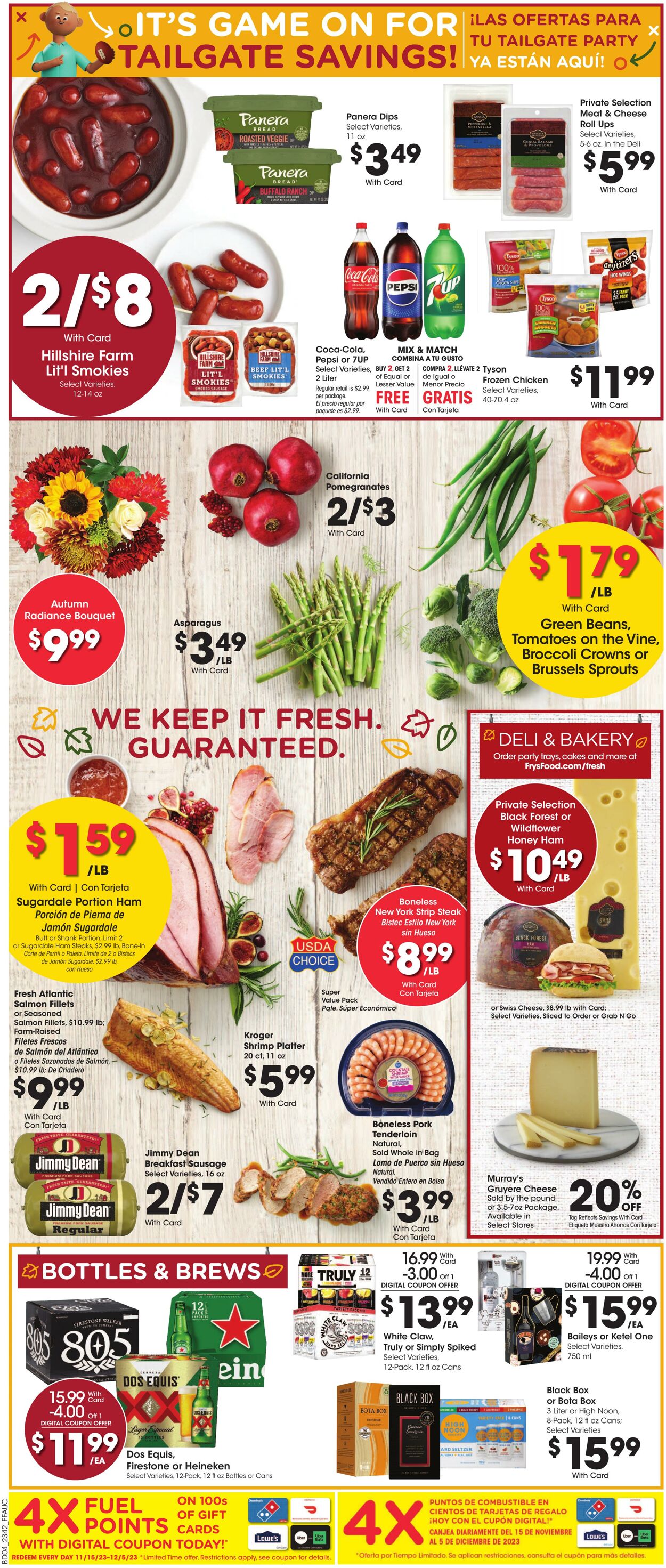 Weekly ad Fry's 11/15/2023 - 11/23/2023