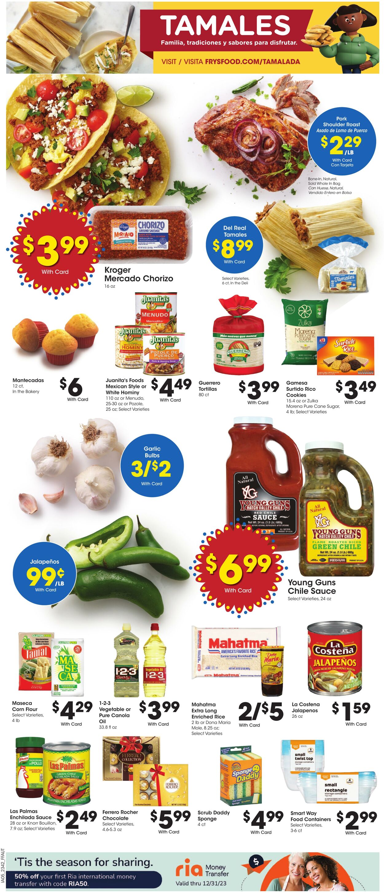 Weekly ad Fry's 11/15/2023 - 11/23/2023