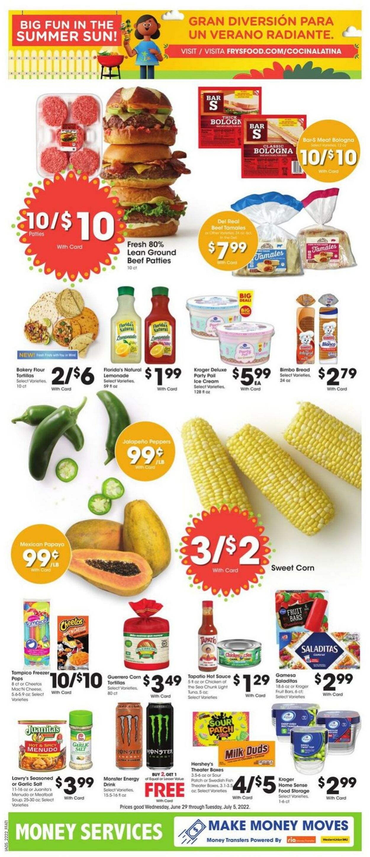 Weekly ad Fry's 06/29/2022 - 07/05/2022
