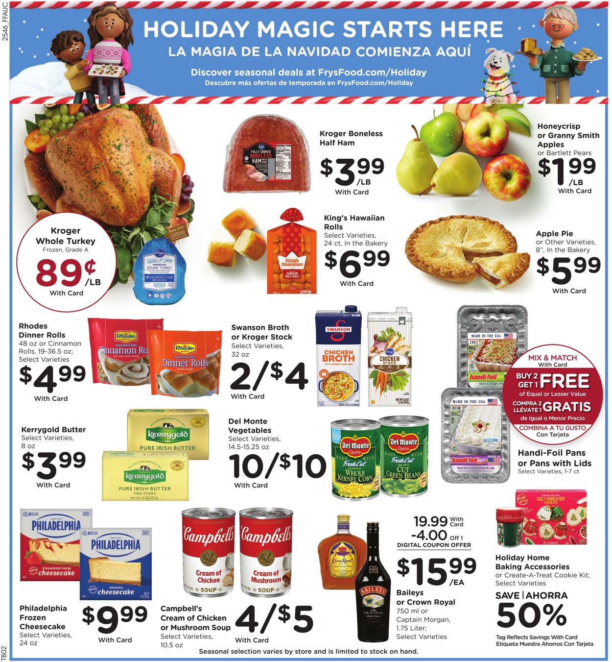 Weekly ad Fry's 12/17/2025 - 12/25/2025