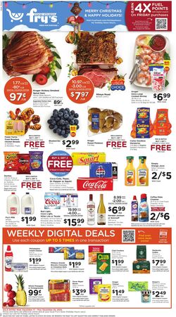 Weekly ad Fry's 12/17/2025 - 12/25/2025