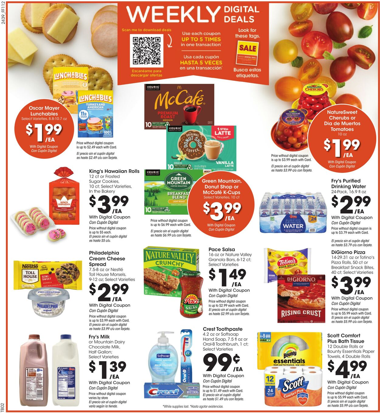 Weekly ad Fry's 10/30/2024 - 11/05/2024