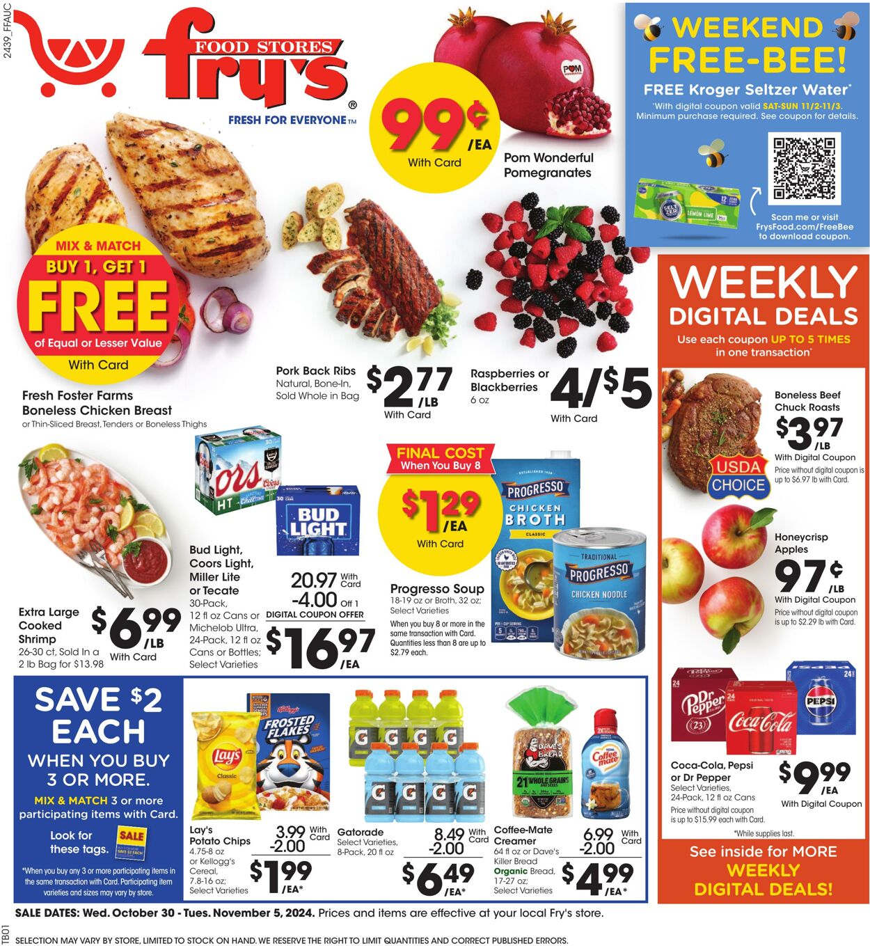 Fry's Promotional weekly ads