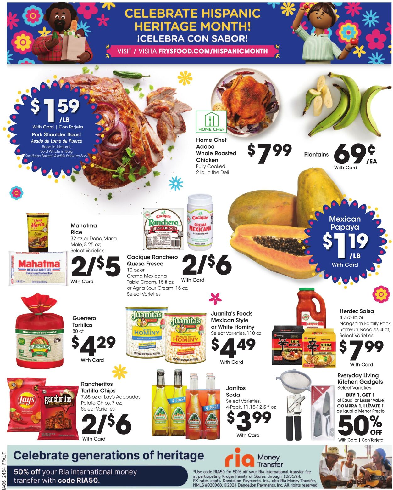 Weekly ad Fry's 09/25/2024 - 10/01/2024