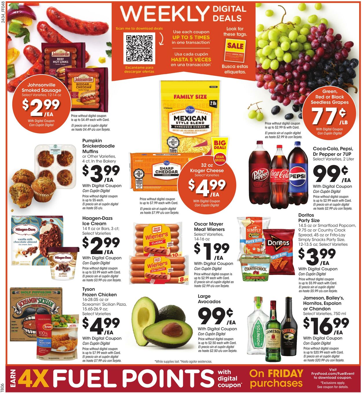 Weekly ad Fry's 09/25/2024 - 10/01/2024