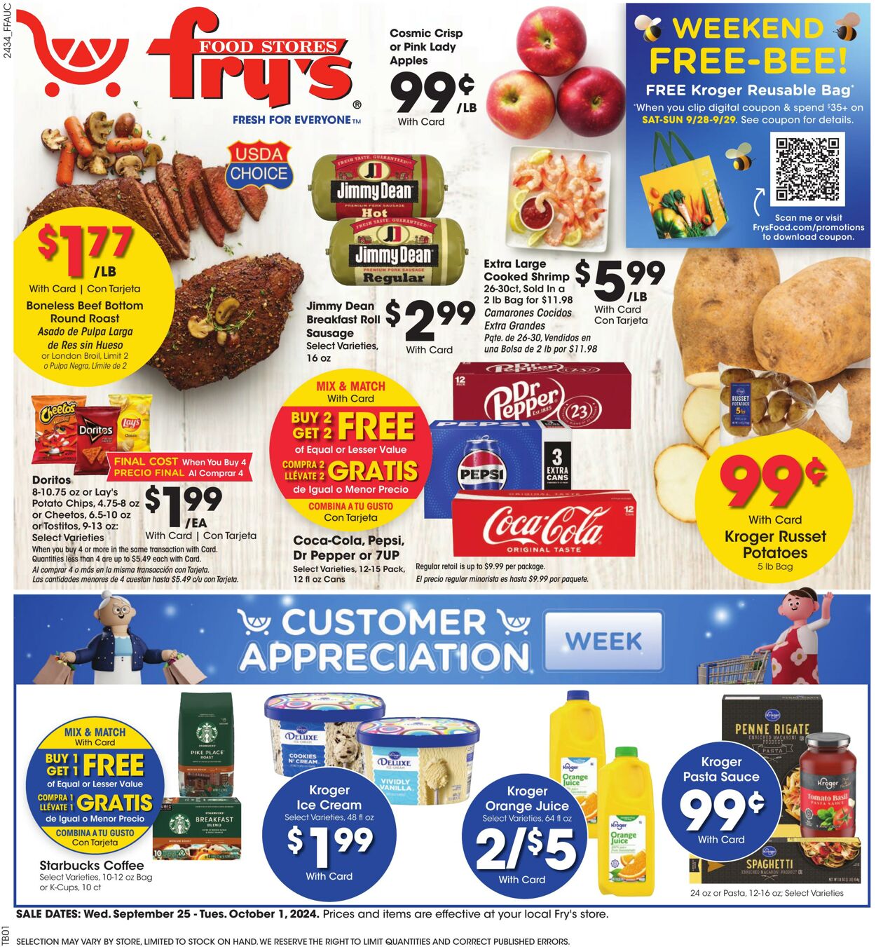 Fry's Promotional weekly ads