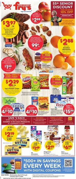 Weekly ad Fry's 04/03/2024 - 04/09/2024
