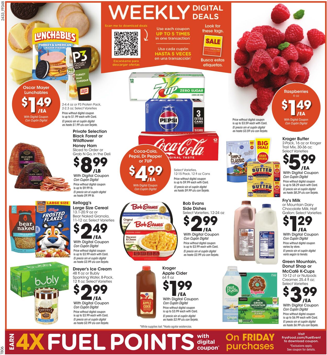 Weekly ad Fry's 09/18/2024 - 09/24/2024