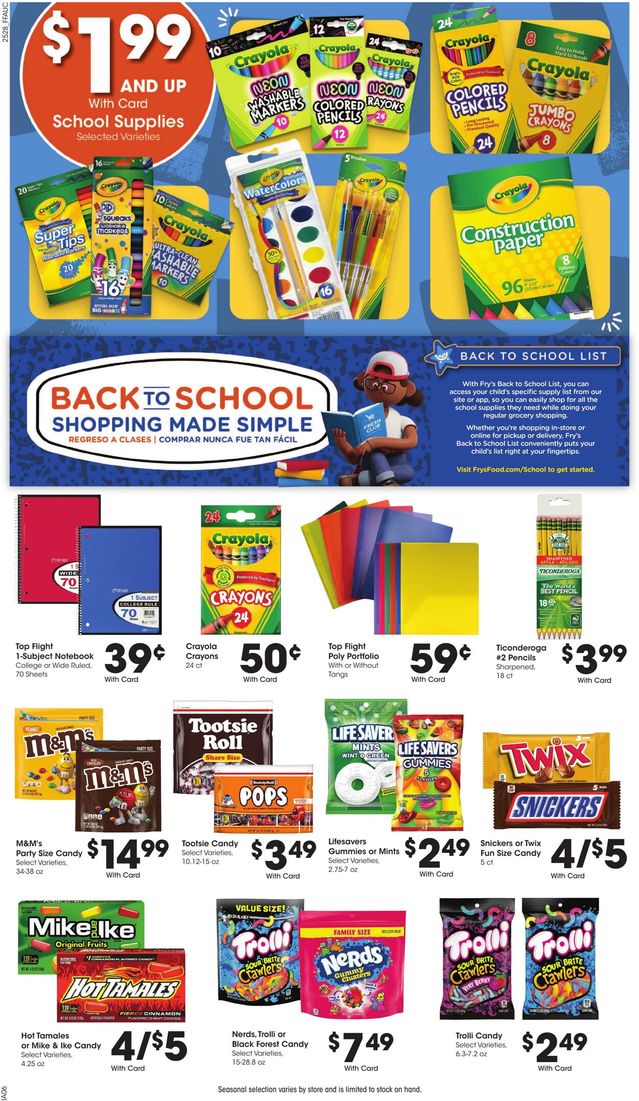 Weekly ad Fry's 08/13/2025 - 08/19/2025