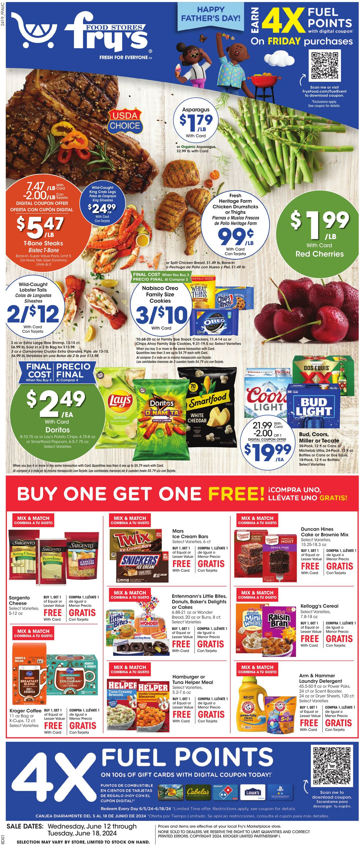 Fry's Promotional weekly ads