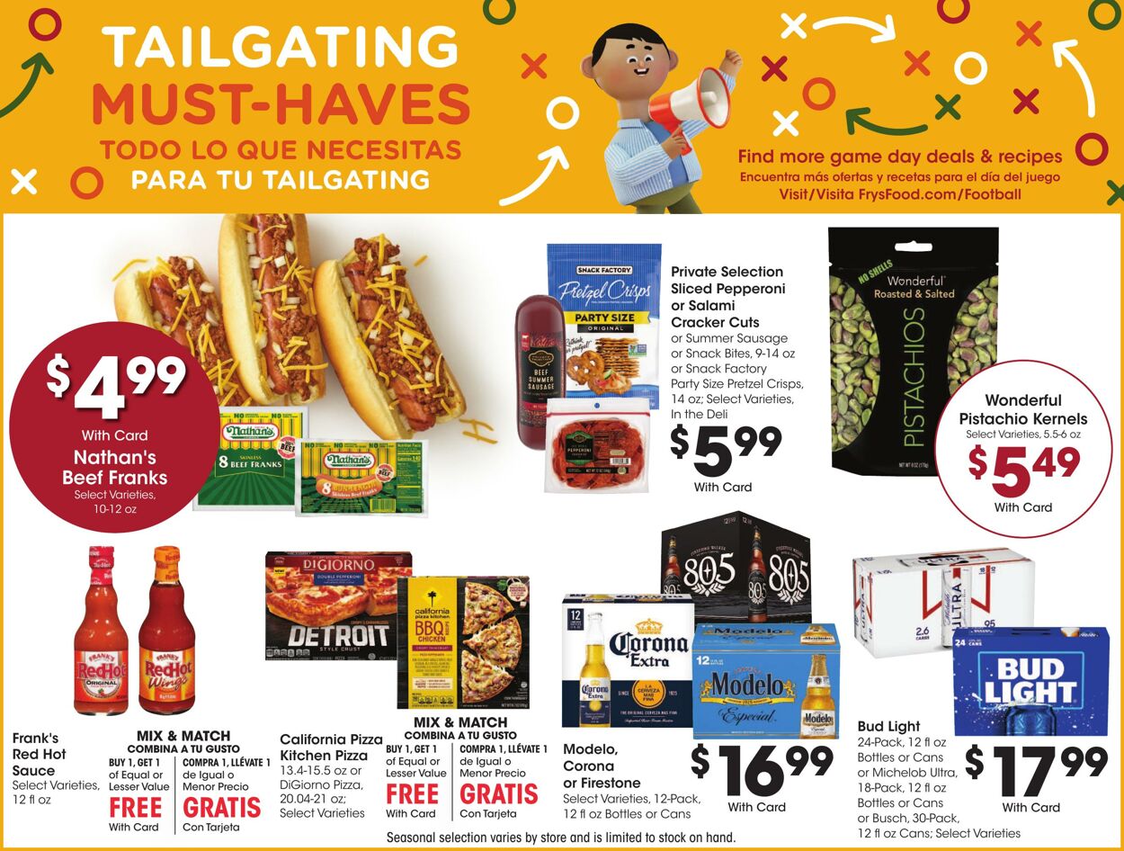 Weekly ad Fry's 01/08/2025 - 01/14/2025