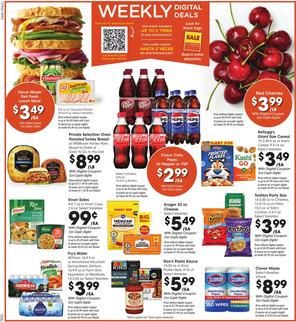 Weekly ad Fry's 01/08/2025 - 01/14/2025