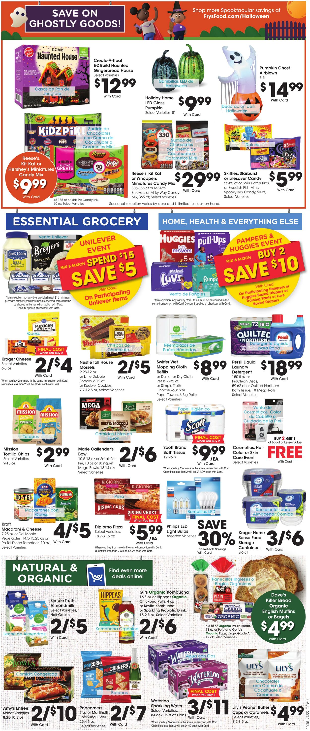 Weekly ad Fry's 10/12/2022 - 10/18/2022