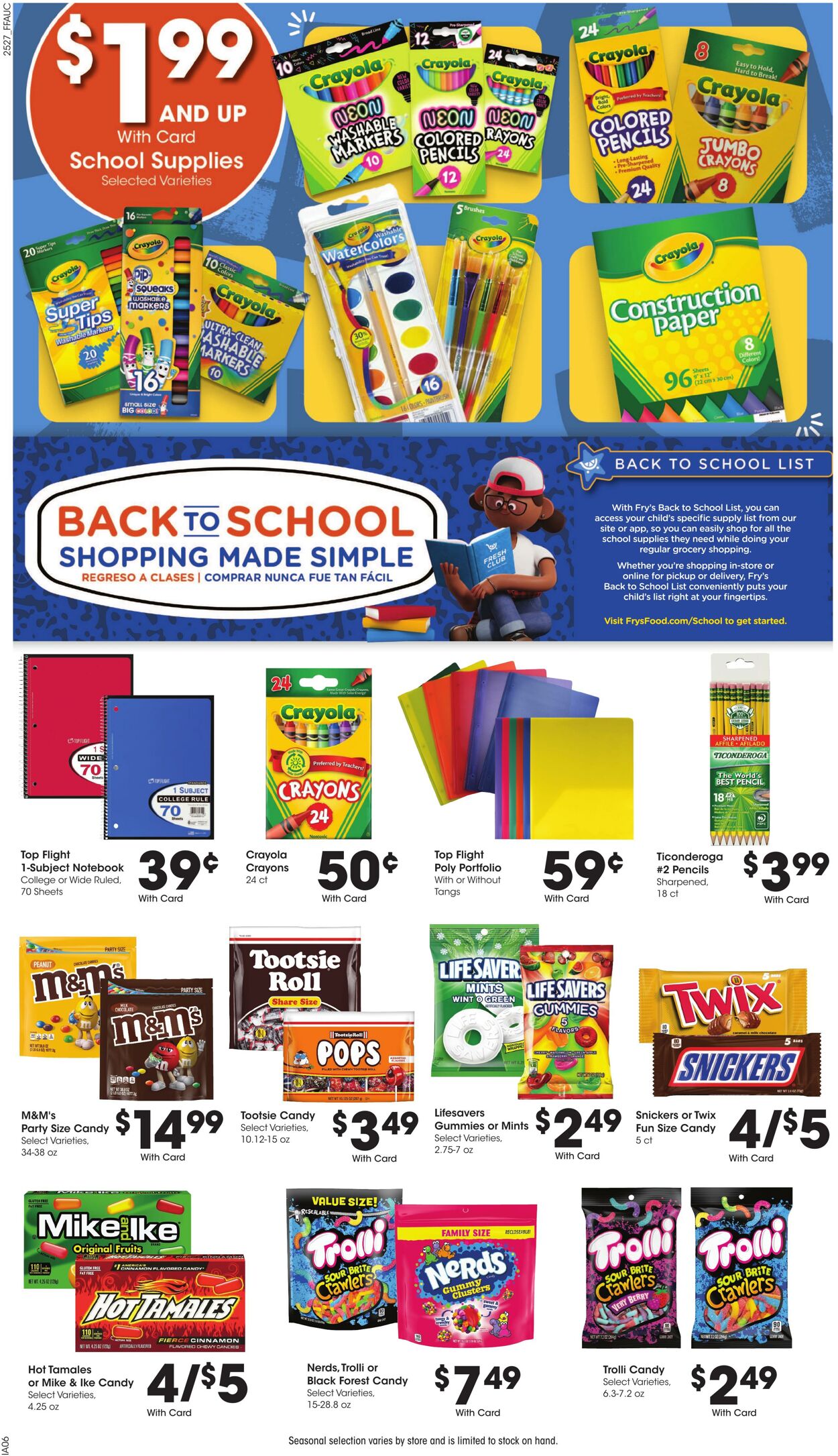 Weekly ad Fry's 08/06/2025 - 08/12/2025