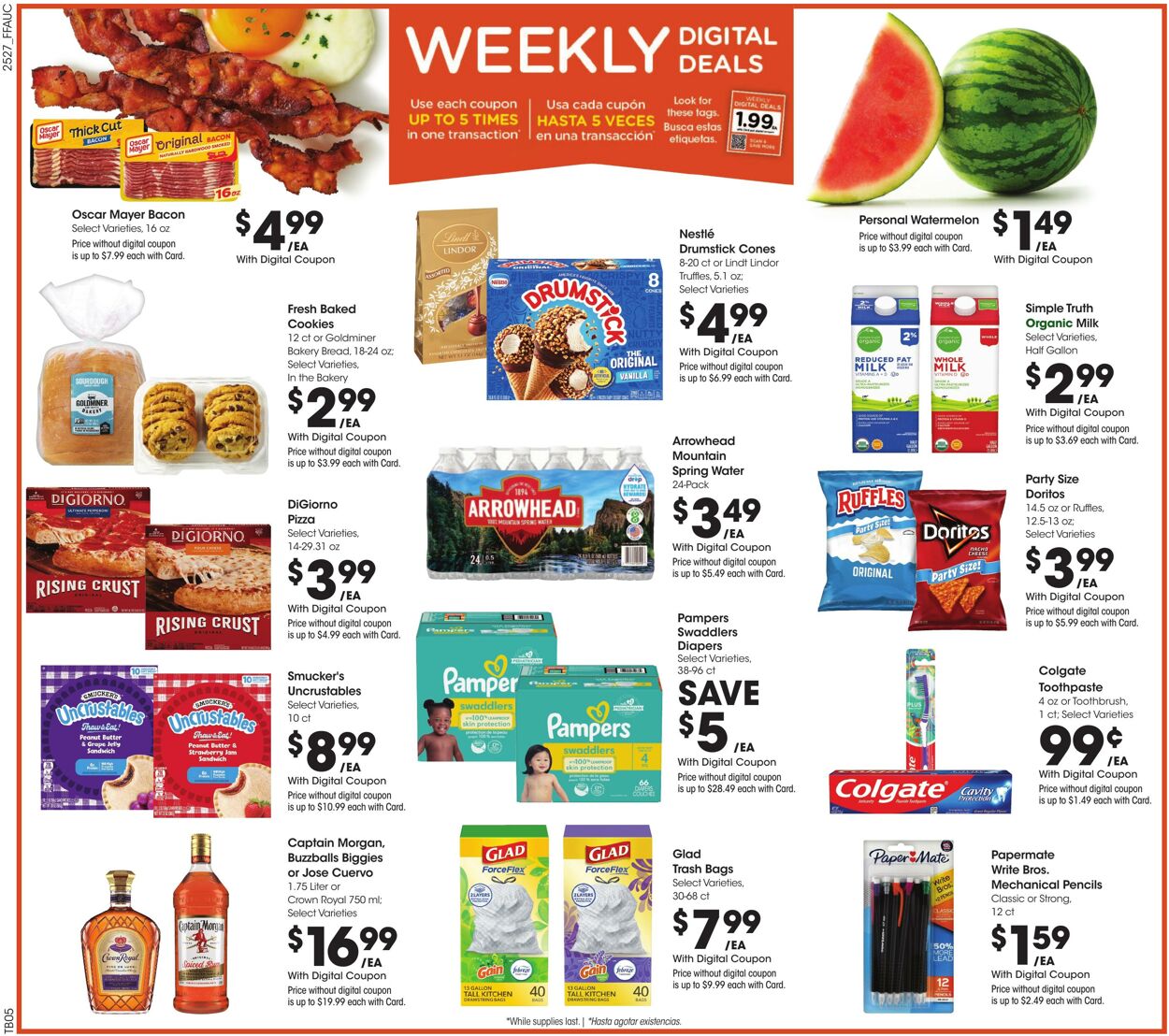 Weekly ad Fry's 08/06/2025 - 08/12/2025