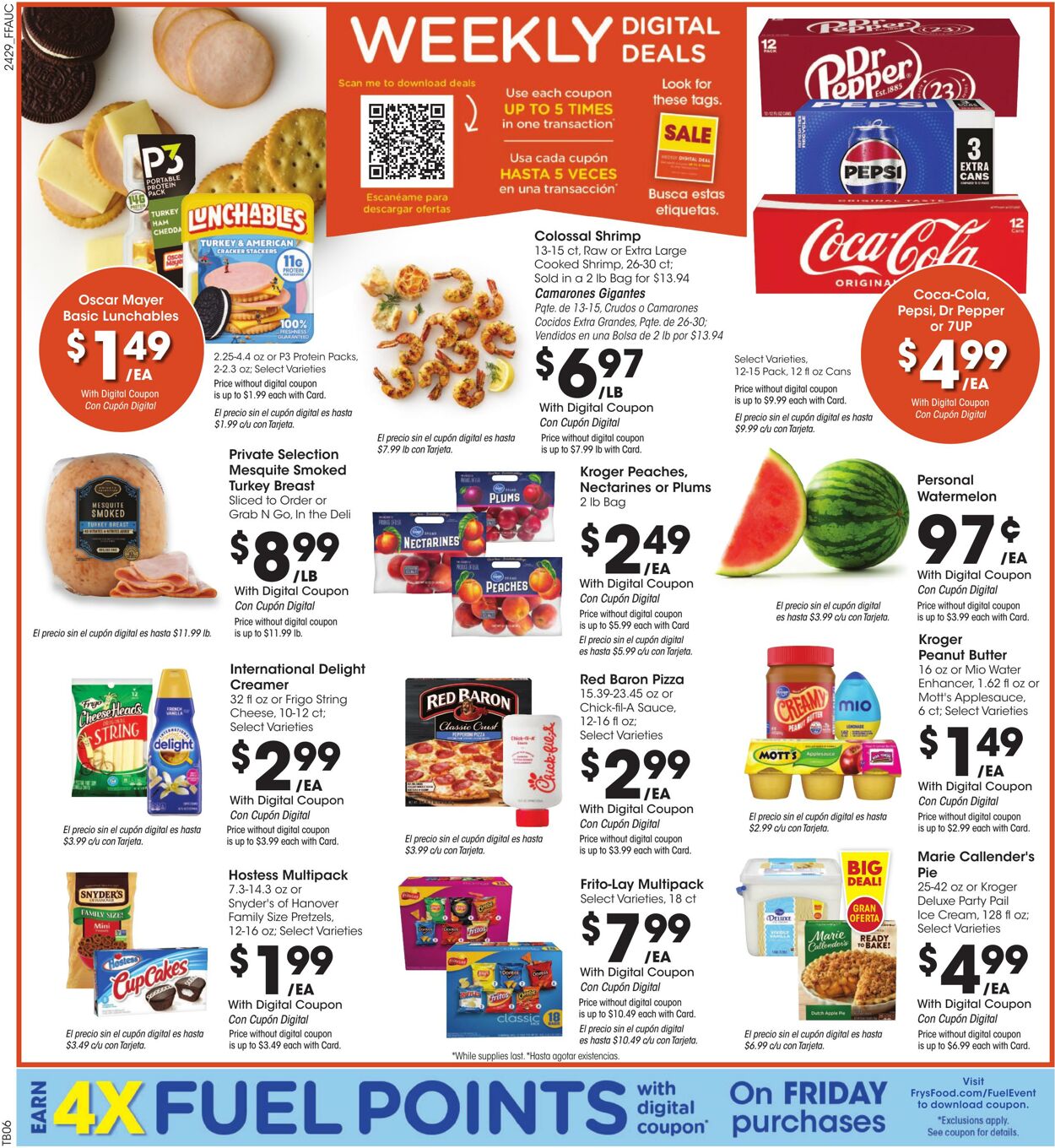 Weekly ad Fry's 08/21/2024 - 08/27/2024