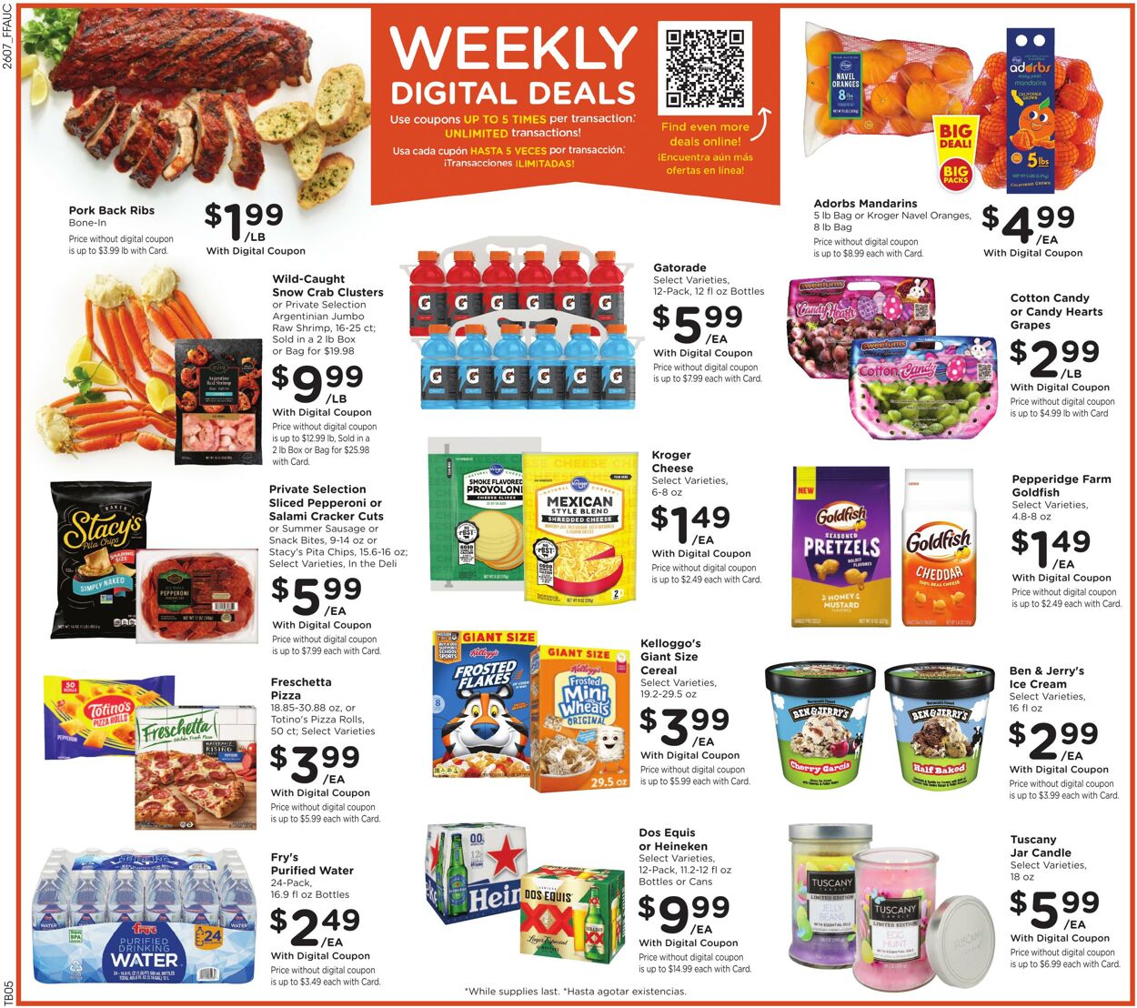 Weekly ad Fry's 03/18/2026 - 03/24/2026