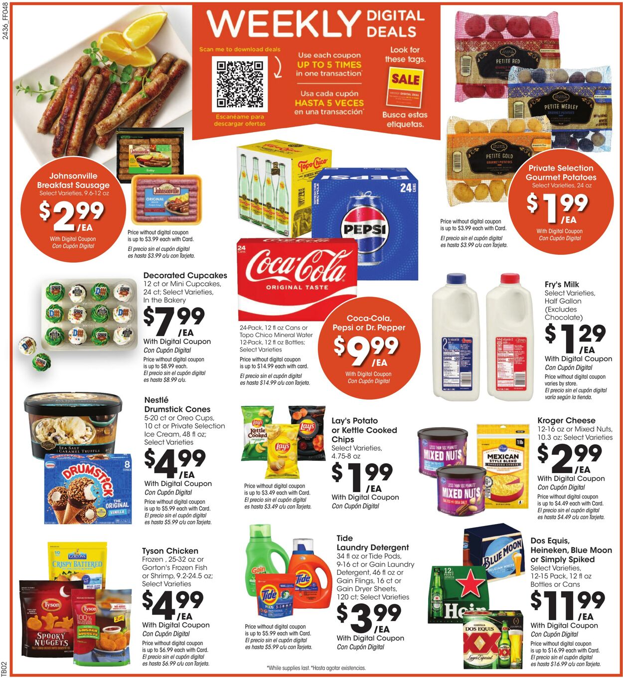 Weekly ad Fry's 10/09/2024 - 10/15/2024