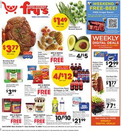 Weekly ad Fry's 10/30/2024 - 11/05/2024