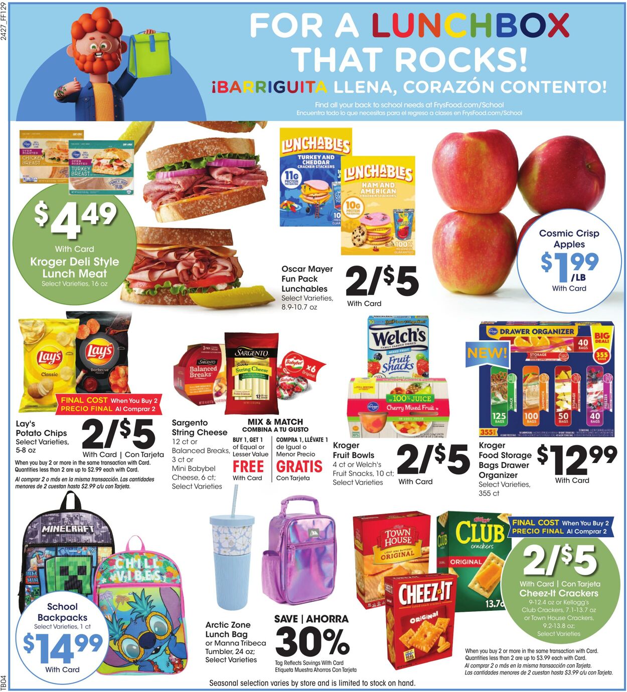 Weekly ad Fry's 08/07/2024 - 08/13/2024