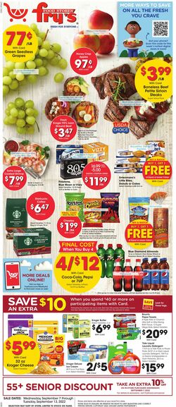 Weekly ad Fry's 09/07/2022-09/13/2022