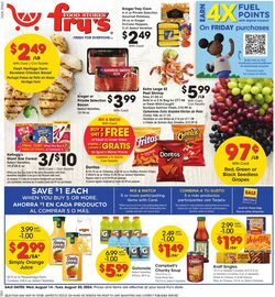 Weekly ad Fry's 08/21/2024 - 08/27/2024