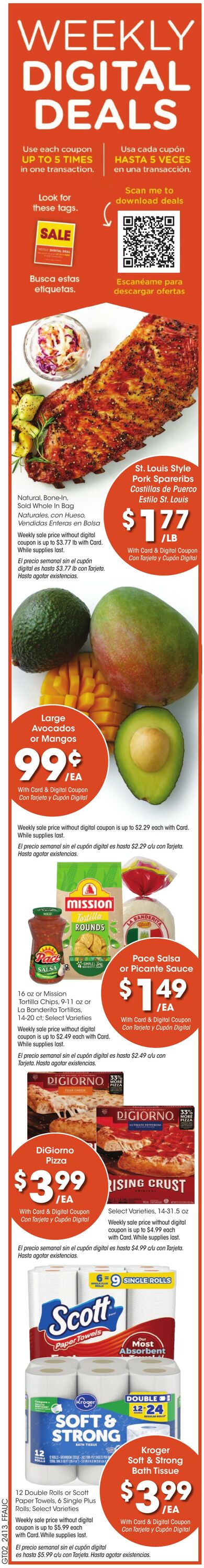 Weekly ad Fry's 05/01/2024 - 05/07/2024