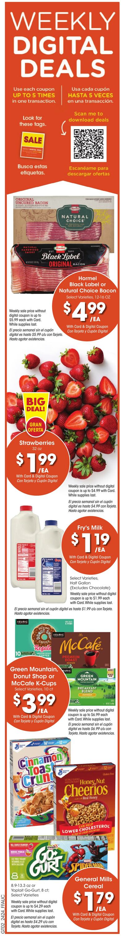 Weekly ad Fry's 07/17/2024 - 07/23/2024