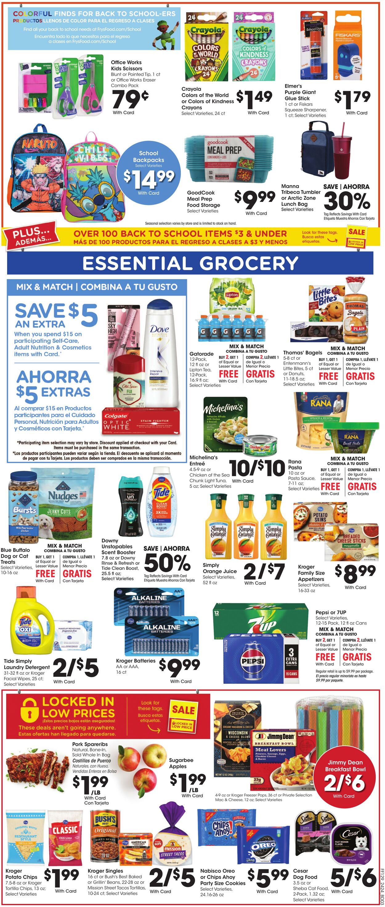 Weekly ad Fry's 07/17/2024 - 07/23/2024