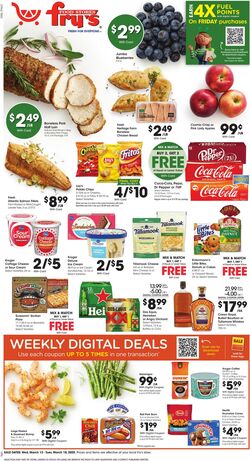 Weekly ad Fry's 09/28/2022 - 10/04/2022