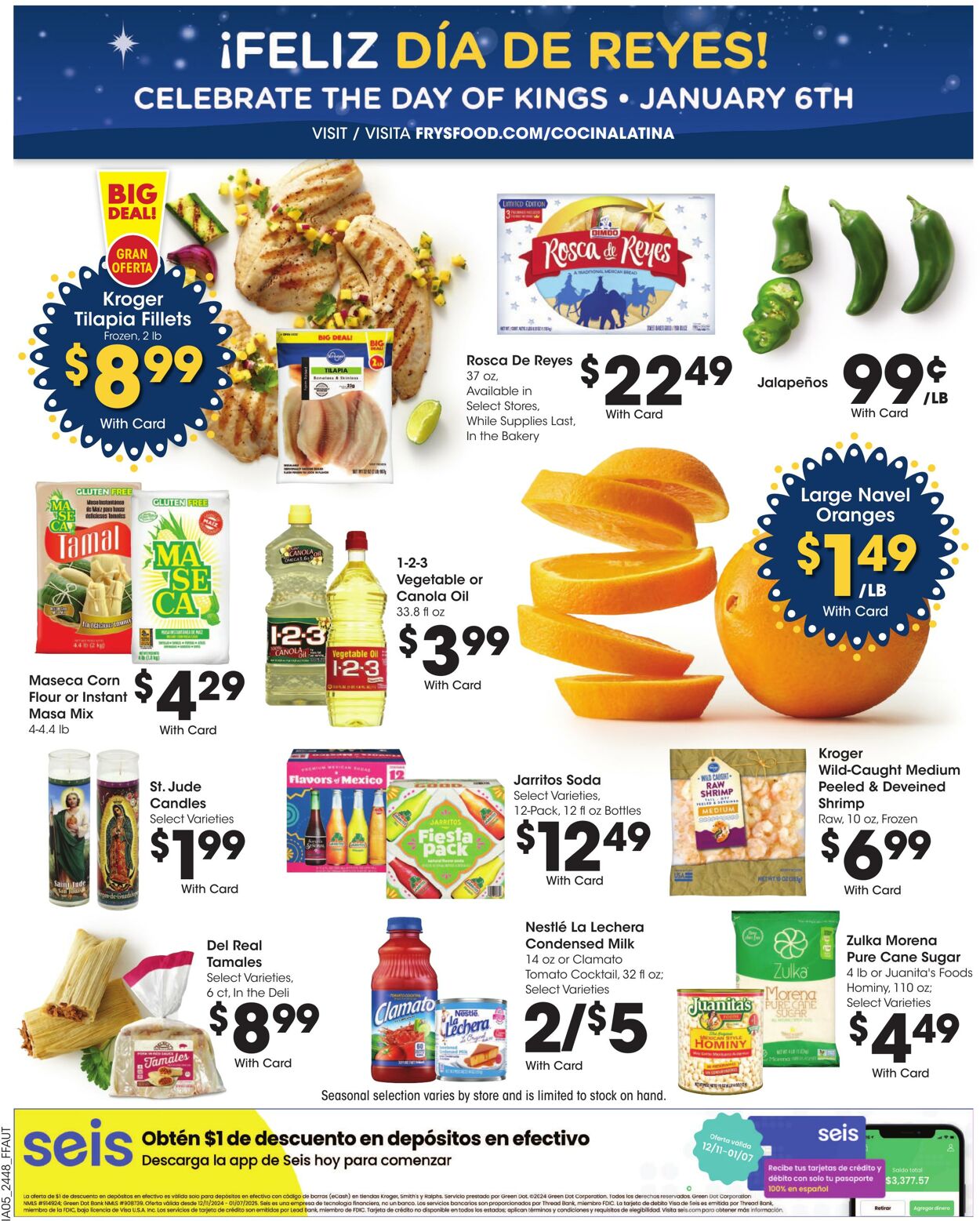 Weekly ad Fry's 01/02/2025 - 01/07/2025