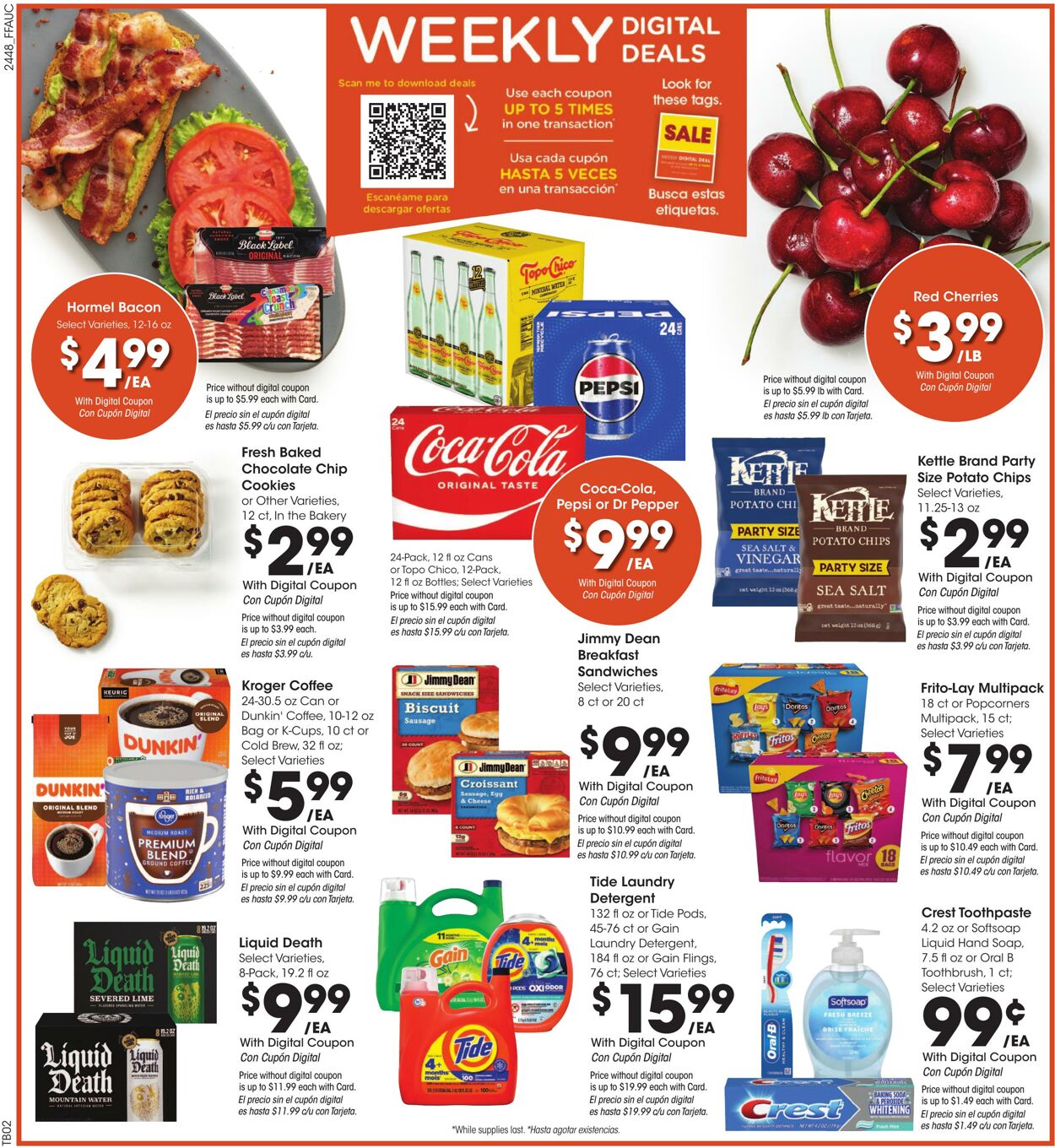 Weekly ad Fry's 01/02/2025 - 01/07/2025