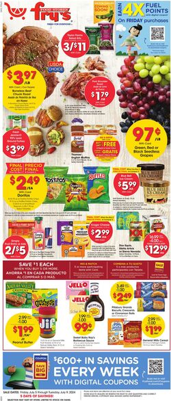 Weekly ad Fry's 10/19/2022 - 10/25/2022