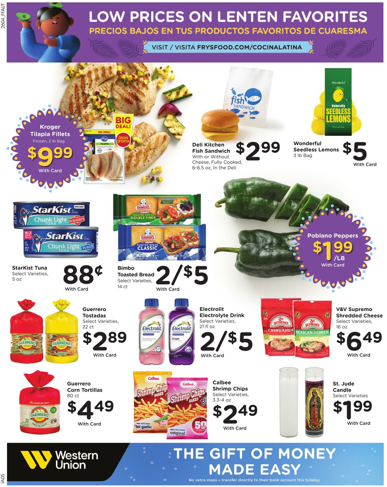 Weekly ad Fry's 02/25/2026 - 03/03/2026