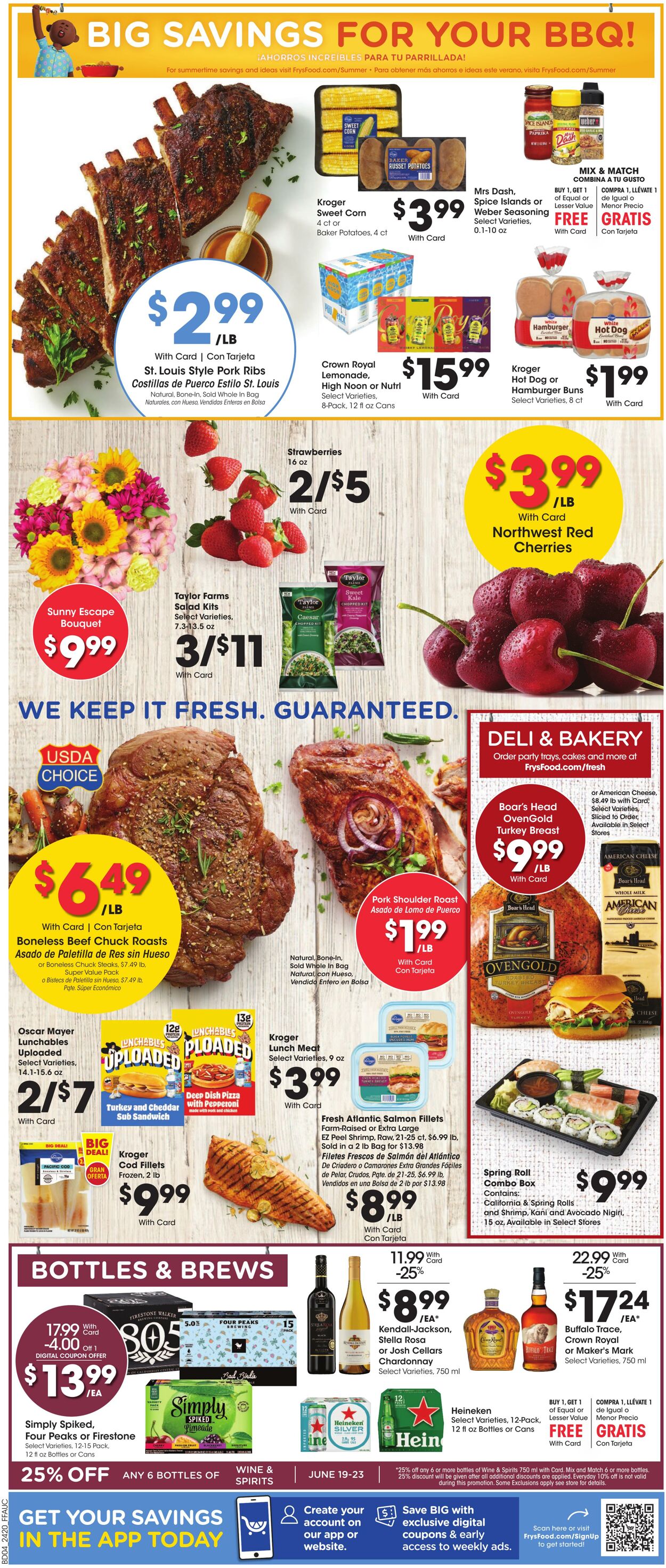 Weekly ad Fry's 06/19/2024 - 06/25/2024