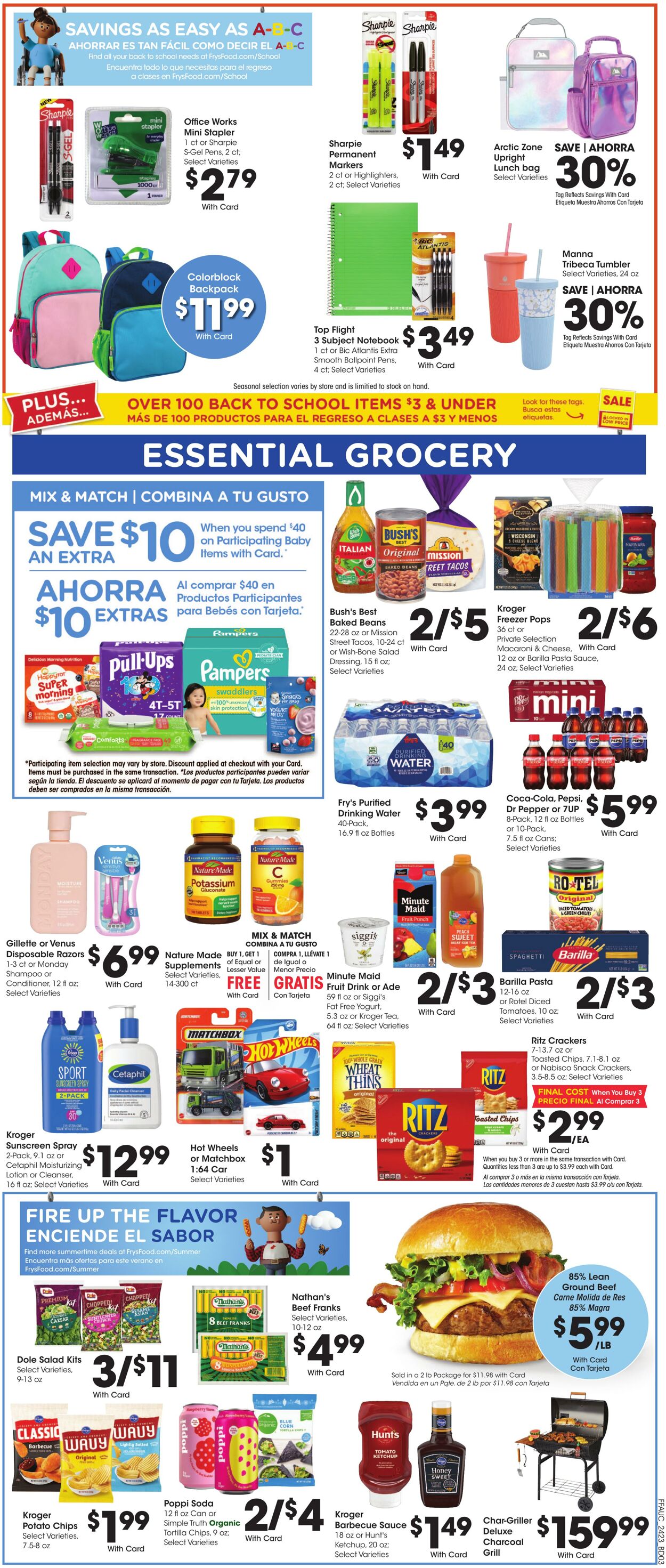 Weekly ad Fry's 07/10/2024 - 07/16/2024