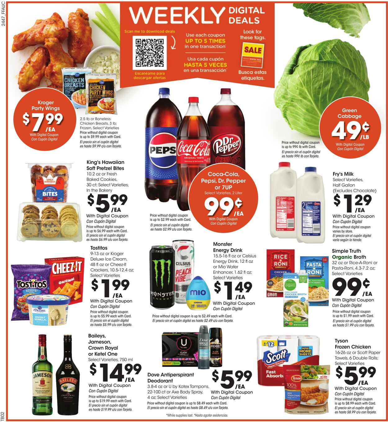 Weekly ad Fry's 12/26/2024 - 01/01/2025