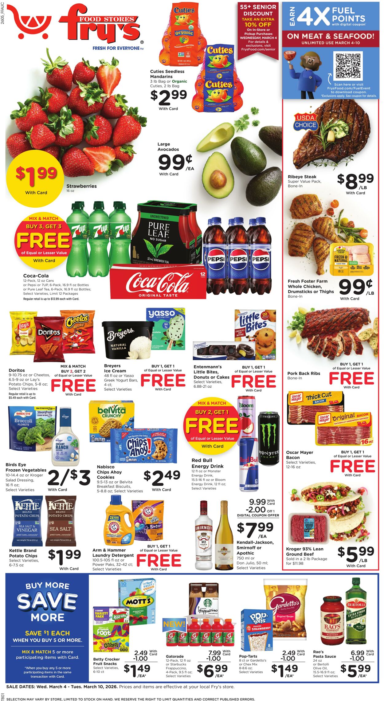 Weekly ad Fry's 03/04/2026 - 03/10/2026