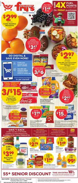 Weekly ad Fry's 02/01/2023-02/07/2023