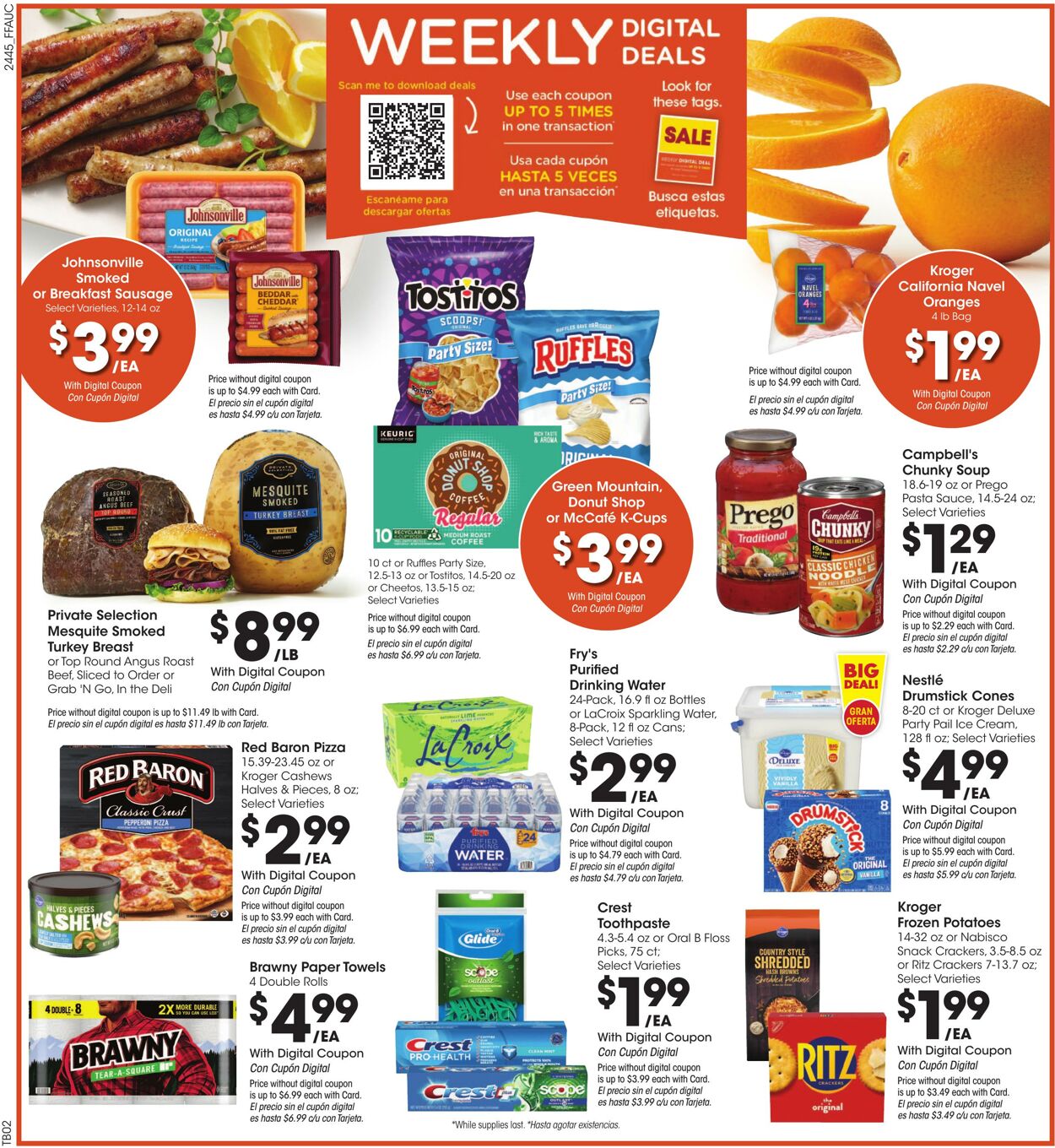 Weekly ad Fry's 12/11/2024 - 12/17/2024