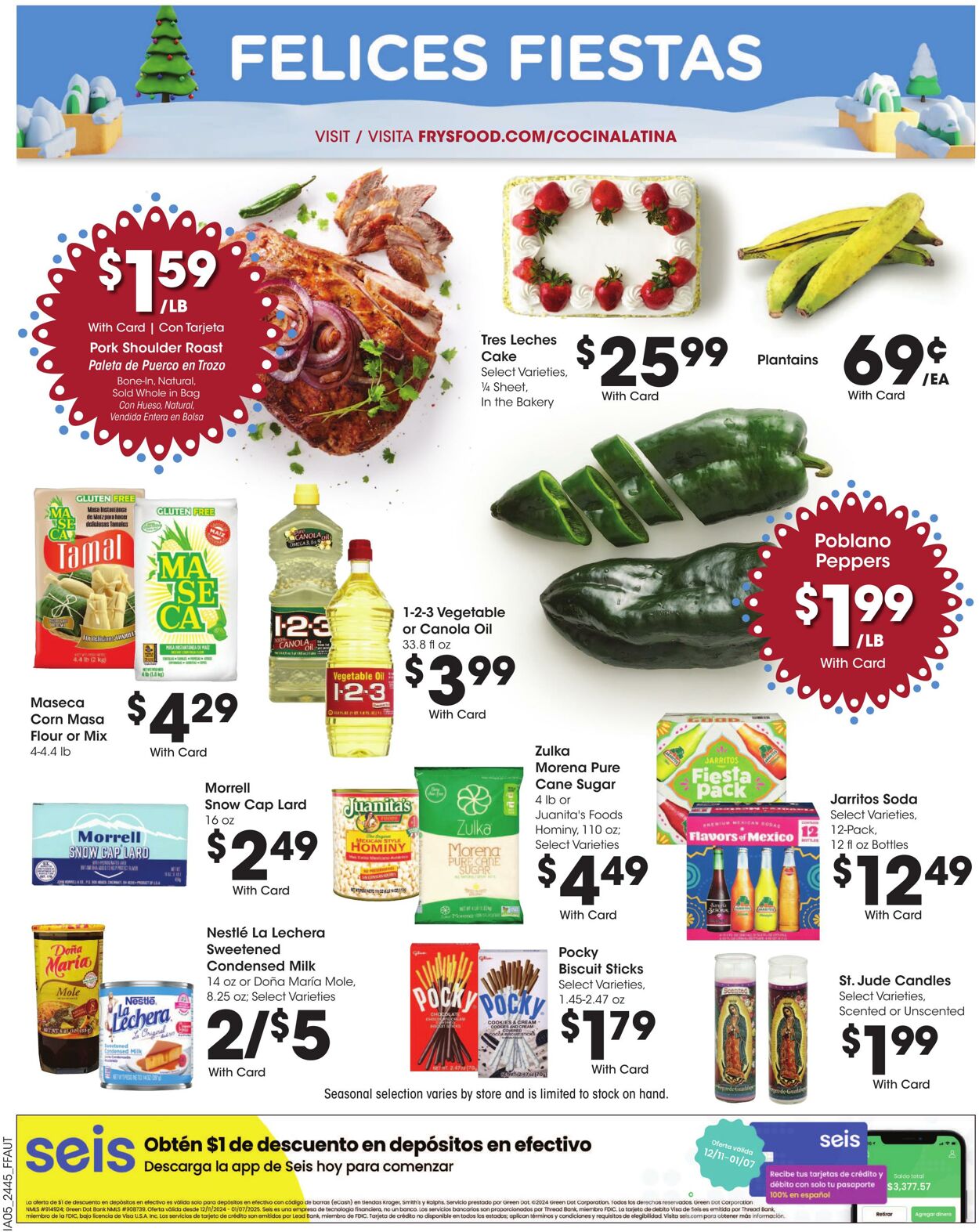 Weekly ad Fry's 12/11/2024 - 12/17/2024