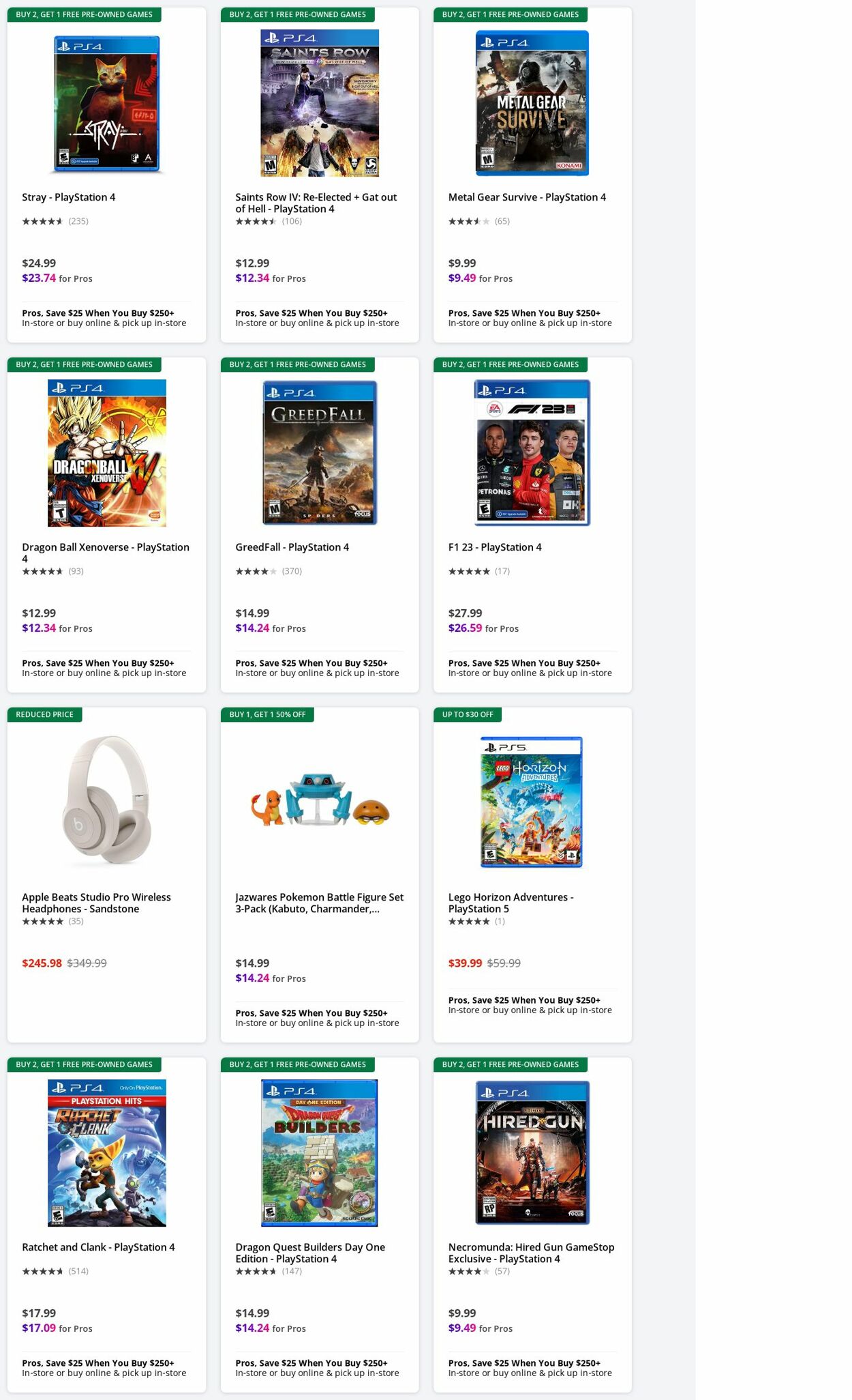 Weekly ad GameStop 02/24/2025 - 03/05/2025